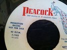 RARE  ABNER JAY MY MULE & DON'T MESS WITH ME BABY PEACOCK 5-1902 R&B 45 Record
