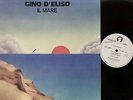 LP GINO D'ELISO IL MARE 1976 NUMERO UNO PROMO WHITE LABEL ITALIAN PROGRESSIVE