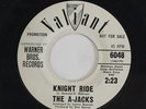A-JACKS: Knight Ride / Fury 45 (dj) rare Oldies