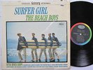 BEACH BOYS  LP, SURFER GIRL (CAPITOL US Issue EX/EX)