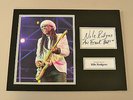 Nile Rodgers Signed 16x12 Photo Music Autograph Memorabilia Display + COA