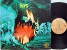 STYX - S/T LP (RARE US Pressing on WOODEN NICKEL, Debut Album)