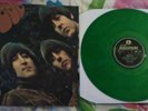 THE BEATLES - RUBBER SOUL -  12 INCH GREEN VINYL MONO LP LENNON