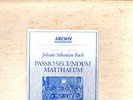 ARCHIV STEREO - RICHTER - BACH MATTHAUS PASSION - LINEN BOX - 4LP - NM