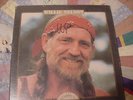 UNIQUE, 1983, SIGNED WILLIE NELSON 3 LP BOX SET, 