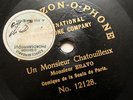 M. BRAVO La Scala Un monsieur chatouilleux One Sided zonophone 12128 7