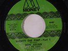DON JULIAN & LARKS: Shorty The Pimp / Part 2 45 rare Funk