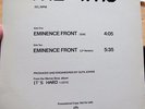 THE WHO - EMINENCE FRONT 12
