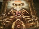 LP  Sinister ?– Diabolical Summoning, Red Translucent,1993 Nuclear Blast ?NB 081