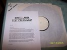 FREE UK POST (Eurythmics) Annie Lennox Diva Test Pressing Rare White Label LP