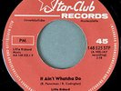Original Star-Club Single / Vinyl LITTLE RICHARD: It Ain´t Whatcha Do, 1965