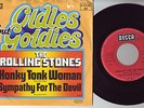 7'' Rolling Stones ?Sympathy for the devil Honky tonk woman GERMAN PS