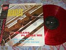 THE BEATLES Please Please Me RED VINYL MONO LP Japan/Japanese w/OBI GREAT