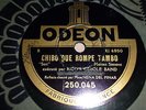 RICO'S CREOLE BAND Chibo 'que rompe tambo 78 ODEON 250.045