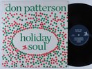 DON PATTERSON Holiday Soul PRESTIGE LP VG++/VG+