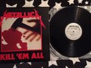 METALLICA Lp Record KILL 'EM ALL MEGAFORCE ISSUE MRI 069 Ex