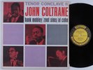 JOHN COLTRANE+HANK MOBLEY+ZOOT SIMS+AL COHN Tenor Conclave PRESTIGE LP VG++