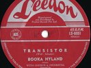 Booka Hyland ORIG OZ 45 Transistor VG+ ’60 Leedon LS6051 Teen Aussie Rock N Roll