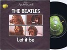 *THE BEATLES Let It Be Danish 45PS 1970