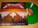 Metallica Master of Puppets Green Vinyl Megarar (Slayer Iron Maiden)