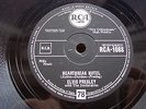 ELVIS PRESLEY 78 RPM HEARTBREAK HOTEL / ALL SHOOK UP RCA 1088  EX