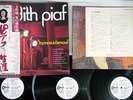 EDITH PIAF HYMNE A L'AMOUR ODEON EOS-67001,2,3 Japanese Pressing PROMO OBI 3LP