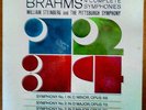 BRAHMS COMPLETE SYMPHONIES STEINBERG ORIGINAL COMMAND CLASSICS BOX SET NM LP'S