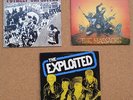 THE EXPLOITED 1ST PRESS 3 LP TOTALLY EXPLOITED TROOPS OF TOMORROW THE MASSACRE