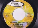 CATAPULT: Send Me No More Letters / No Time To Turn Me On 45 (dj) Rock & Pop