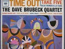 DAVE BRUBECK: Time Out. Orig 6-Eye Stereo CS 8192 2AG/2CA. NM- w/Inner