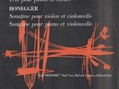Noël LEE, R. GENDRE, R. BEX, RAVEL, HONEGGER, Trio, Sonatines French LP BAM 059