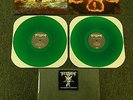 TESTAMENT L.E. THE FORMATION OF DAMNATION NUCLEAR GREEN 2 LP PATCH POSTER exodus