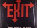 Exit-No Way Out LP PRIVATE HARD ROCK METAL CA. 1984 SHRINK