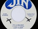 Obscure Funk / Soul 45 LAST FLIGHT It's a Holiday JIN HEAR