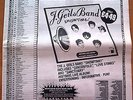 J GEILS BAND Showtime (Our Price) 1982  Poster size Press ADVERT 16x12 inches
