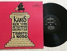 Kako's New York After Hours/TRIBUTO A NORO/Alegre/Black Label ORIG/Rare Salsa LP