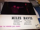 MILES DAVIS/MONK/COLTRANE NICE ESQUIRE LP