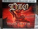3LP DIO (Black Sabbath, Rainbow) holy diver live RED VINYL mint-sealed