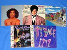 PRINCE -CONTROVERSY+ 1999+ PURPLE RAIN+ AROUND THE WORLD---5 ALBUMS w/ POSTER