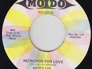 Crossover Soul 45 - Nancy Lee - No Words For Love - Mo Do - NM mp3