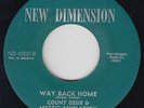 Funk Jazz Islands 45 - Count Ossie - Way Back Home - New Dimension - VG++ mp3