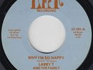 Funk/70s Soul 45 - Larry T & The Family - Why I'm So Happy - LET - VG+ mp3