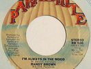 RANDY BROWN I’m Always in the Mood PARACHUTE 45 modern soul VG++ 7”