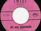 Little David Dunn My Gal Rockhead 45 TEXAS R&B SOUL POPCORN MOD Hear it