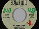 Northern Soul 45 JIMMY HANNA Leaving Here/Someone Somewhere on Seafair Bolo