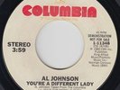 70s Soul 45 - Al Johnson - You're A Different Lady - Columbia - VG+ mp3 - promo