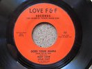 WICHITA, KANSAS SOUL/FUNK 45: RUDY LOVE Does Your Mama Know/Housewife Blues