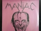 MANIAC - Maniac LP Vinyl Hot Blood Records 1985 Vectom Angel Dust