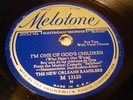 JAZZ NEW ORLEANS RAMBLERS JACK TEAGARDEN I'm One Of God's ChildrenMELOTONE 12133