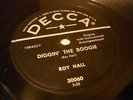 ROCKABILLY ROY HALL Diggin The Boogie/3 Alley Cats DECCA 30060 E